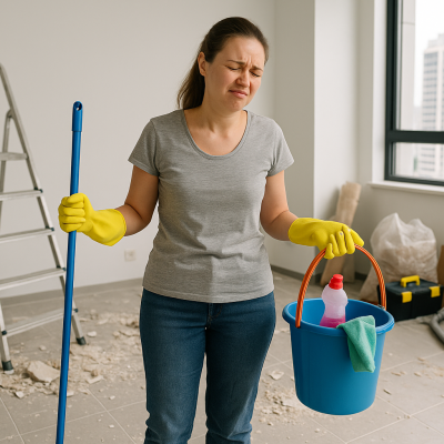 Top 7 Mistakes Homeowners Make When Cleaning After Renovation